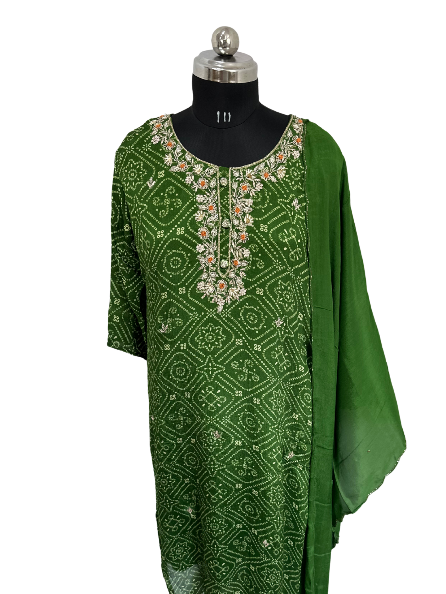 Bandhni Green