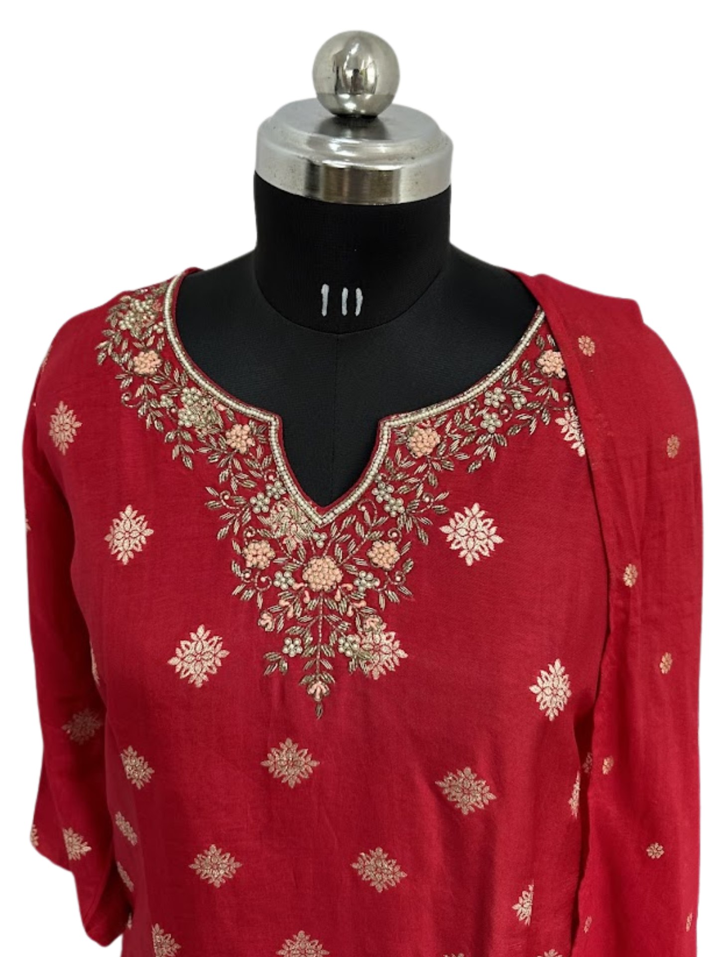 Red Banarasi